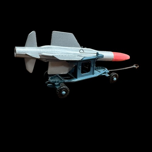 201 - Corgi Thunderbird Guided Missile with trolley No. 350, generally excellent (missile rubber nose inta... 