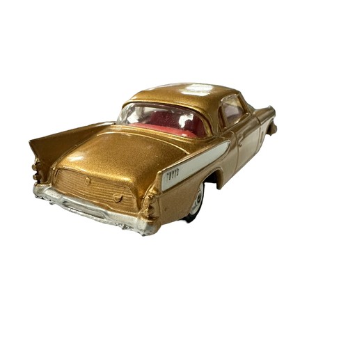 113 - Corgi Studebaker Golden Hawk metallic gold, white flash, red interior and spun hubs No. 211S, genera... 