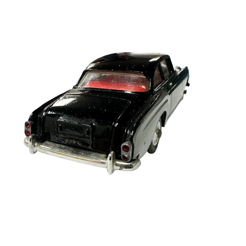 125 - Corgi Bentley Continental Sports two-tone black and silver, red interior, grey tyres No. 224, genera... 