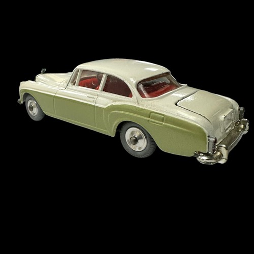 126 - Corgi Bentley Continental Sports two-tone white and green, red interior, grey tyres No. 224, general... 