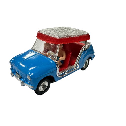 139 - Corgi FIAT Ghia 600 Jolly blue with canopy, red interior and seated figures (2) No. 240, generally e... 