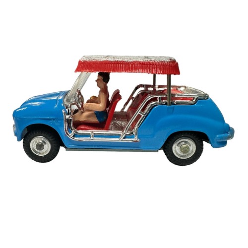 139 - Corgi FIAT Ghia 600 Jolly blue with canopy, red interior and seated figures (2) No. 240, generally e... 