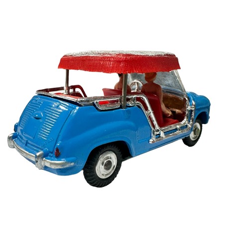 139 - Corgi FIAT Ghia 600 Jolly blue with canopy, red interior and seated figures (2) No. 240, generally e... 