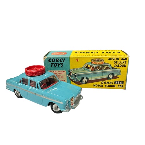 135 - Corgi Austin A60 Driving School No. 236, generally excellent  to good plus in good plus box (pencil ... 