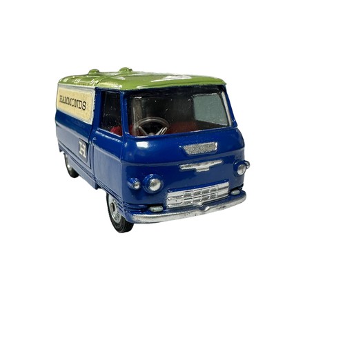 224 - Corgi Commer Hammonds Promotional Van No. 462, excellent in good plus blue and yellow plain box (som... 