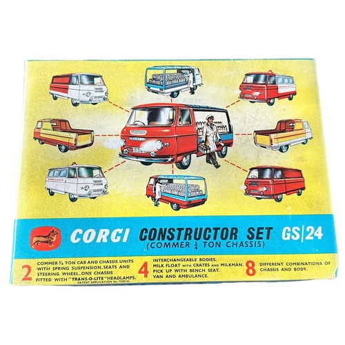 255 - Corgi Constructor Set No. GS24, generally excellent in good plus box (small dent to one lid corner),... 