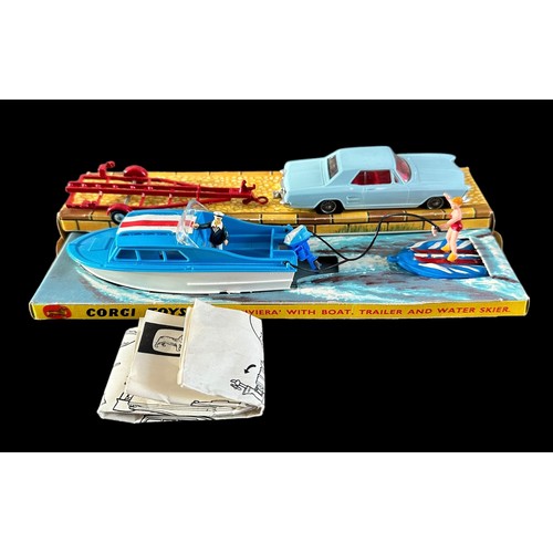 258 - Corgi The Riviera gift set No. GS31, generally excellent in excellent to good plus box including inn... 