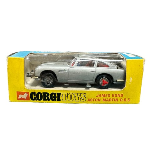 157 - Corgi James Bond Aston Martin DB5 No. 270, generally excellent to good plus in good window box (smal... 