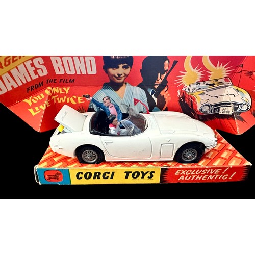 196 - Corgi James Bond Toyota 2000GT No. 336, generally excellent in excellent to good plus box, with Toyo... 