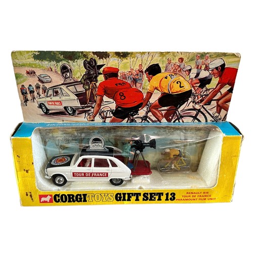 252 - Corgi Renault 16 Tour de France gift set No. GS13, generally excellent in good plus box (some markin... 