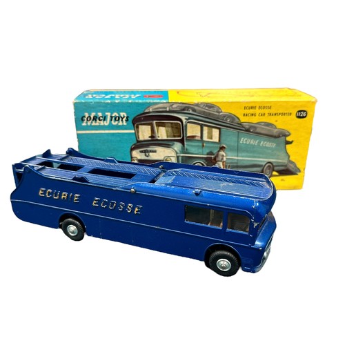 311 - Corgi Ecurie Ecosse racing car transporter No. 1126, generally good plus in excellent to good plus b... 