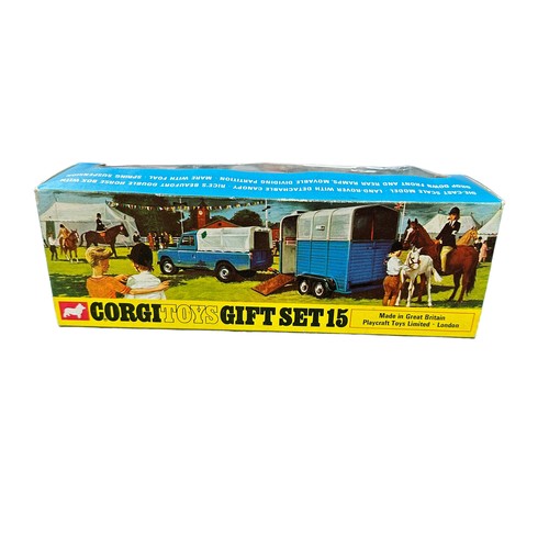 253 - Corgi Land Rover & Rice’s Beaufort Trailer No.GS15, generally excellent to good plus in good plus wi... 