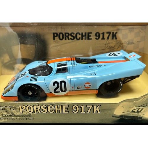 83 - Autoart 1/18 Porsche 917K No. 80030, generally excellent in excellent to good plus window box (inner... 