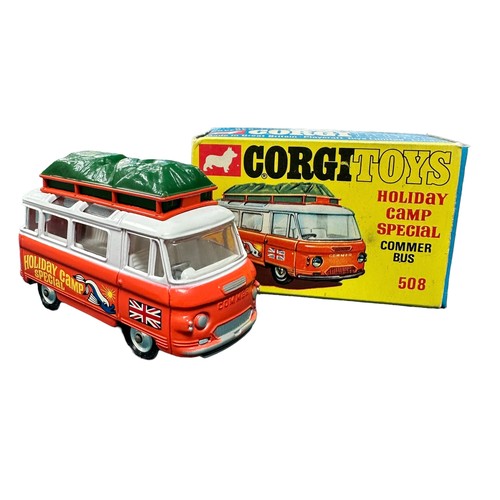 243 - Corgi Holiday Camp Special No. 508, generally excellent in excellent to good plus box (light crushin... 