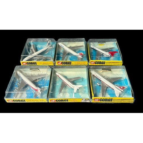 87 - Corgi (Linn, Hong Kong) civil airliner collection, generally excellent in excellent to good plus cle... 