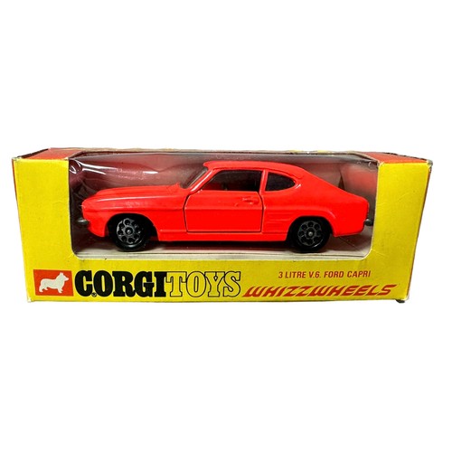 276 - Corgi Whizzwheels Ford Capri 3 Litre V6 No. 311, generally excellent in excellent window box, fluore... 