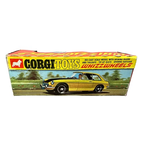 291 - Corgi MGC GT Competition No. 378, generally excellent in excellent to good plus window box (light cr... 