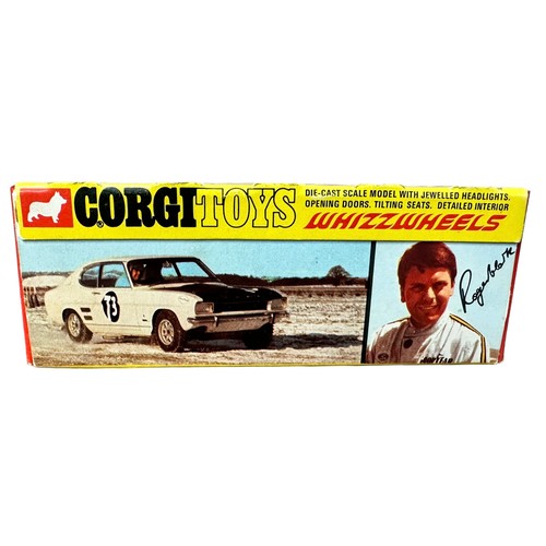 272 - Corgi Whizzwheels Ford Capri Roger Clark No. 303, generally excellent in excellent window box, white... 