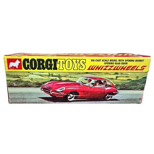 289 - Corgi Whizzwheels Jaguar E Type 5.3 Litre V12 series 3 2+2 No. 374, generally excellent in excellent... 