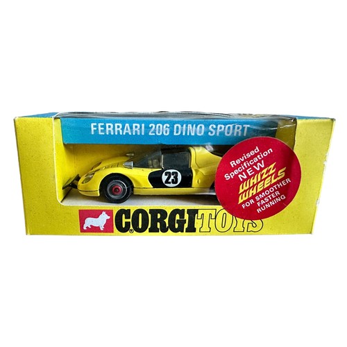 285 - Corgi Ferrari 206 Dino Sport No. 344, generally excellent in excellent to good plus window box (Revi... 