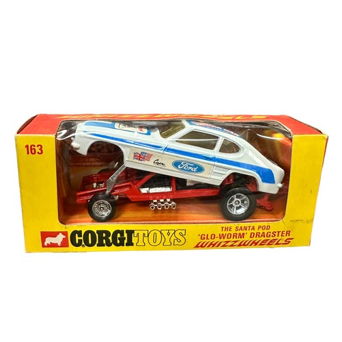 265 - Corgi Whizzwheels Dragster pair, generally excellent in excellent to good plus window boxes, with Gl... 