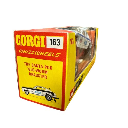 265 - Corgi Whizzwheels Dragster pair, generally excellent in excellent to good plus window boxes, with Gl... 