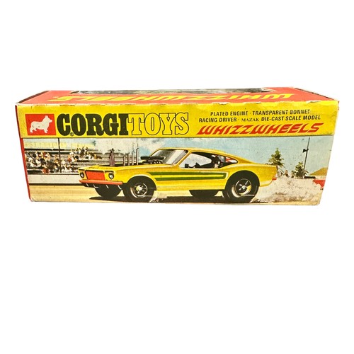 265 - Corgi Whizzwheels Dragster pair, generally excellent in excellent to good plus window boxes, with Gl... 