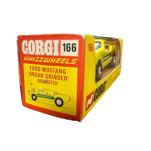 265 - Corgi Whizzwheels Dragster pair, generally excellent in excellent to good plus window boxes, with Gl... 