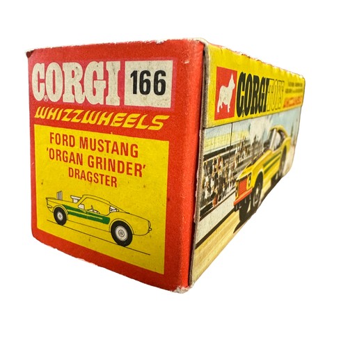 265 - Corgi Whizzwheels Dragster pair, generally excellent in excellent to good plus window boxes, with Gl... 