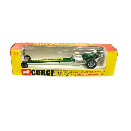 263 - Corgi Whizzwheels Dragster collection, generally excellent in excellent to good plus window boxes, w... 