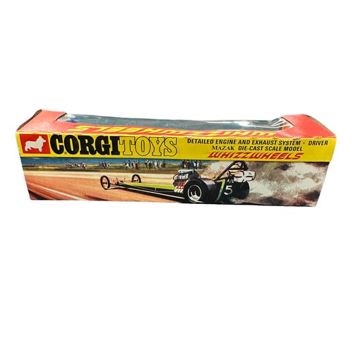 263 - Corgi Whizzwheels Dragster collection, generally excellent in excellent to good plus window boxes, w... 