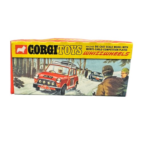 275 - Corgi Whizzwheels Mini Cooper S Monte Carlo No. 308, generally excellent in excellent window box, ye... 