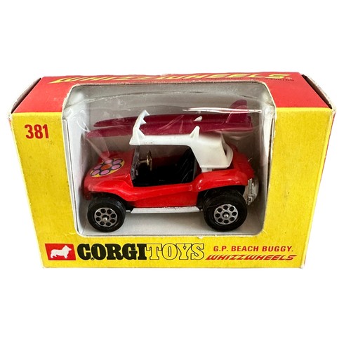 299 - Corgi Whizzwheels pair of Buggies, generally excellent in good plus to good window boxes, with Berto... 