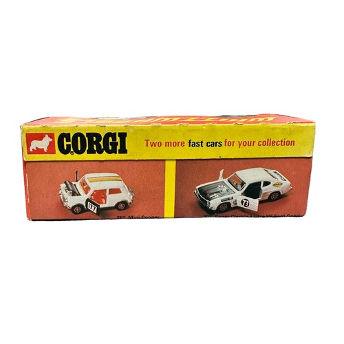 298 - Corgi Whizzwheels Datsun 240Z pair, generally excellent in excellent window boxes (price pencil mark... 