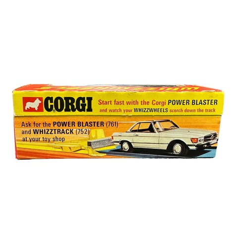 300 - Corgi Whizzwheels Mercedes Benz pair, generally excellent in excellent window boxes, with 350SL whit... 