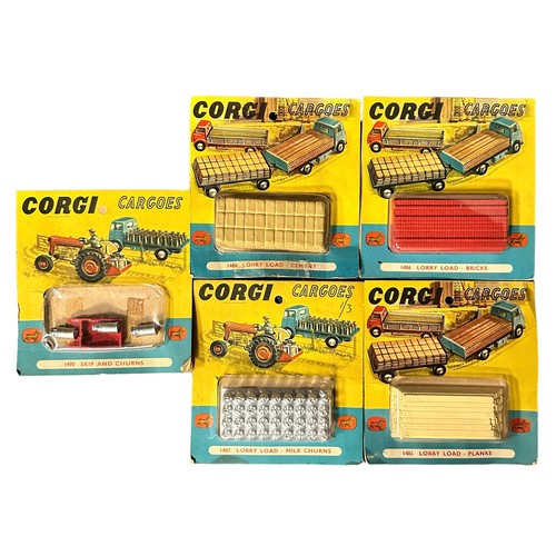 94 - 1960s Corgi Cargoes packs, generally excellent in good plus  carded packs, with Lorry Load Nos. 1485... 