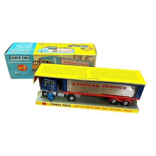 316 - Corgi Ford H series tilt cab Truck and 