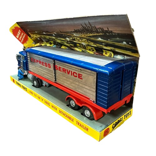 316 - Corgi Ford H series tilt cab Truck and 