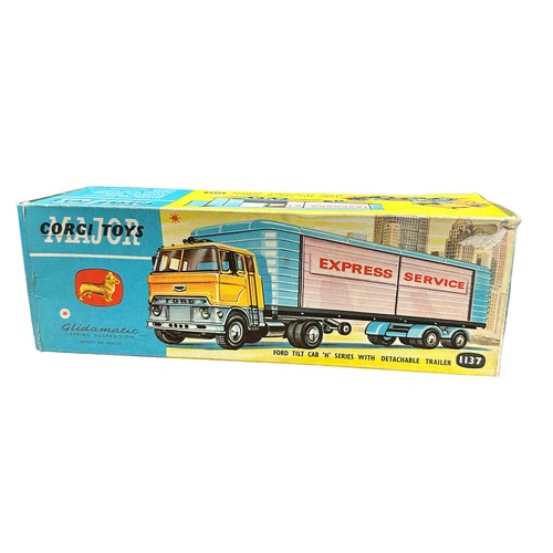 316 - Corgi Ford H series tilt cab Truck and 