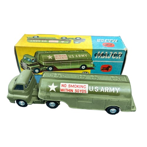 314 - Corgi Army Bedford S cab Fuel Tanker No. 1134, generally excellent in good plus box (some creasing, ... 