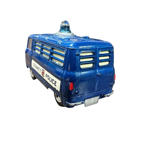 225 - Corgi Commer County Police metallic blue with blue beacon No. 464, generally excellent to good plus ... 