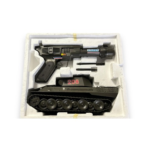 12 - Bandai (Japan) 1987 Lazer Tank No. 08701, generally excellent in good plus box and polystyrene inner... 