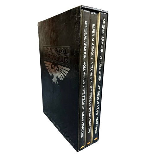 44 - Warhammer 40k - Imperial Armour - The Siege Of Vraks Limited Edition Books. Volumes 5,6,7 This colle... 