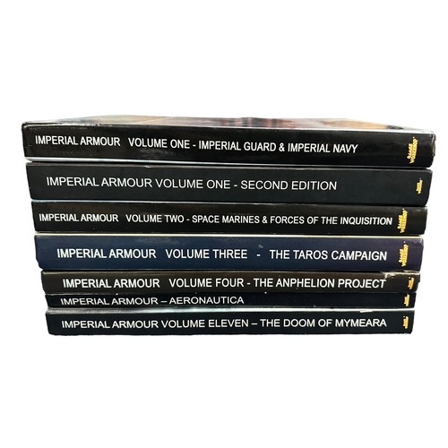 50 - Warhammer 40k - Imperial Armour Book Collection. Seven Imperial Armour Books. Volume one imperial gu... 