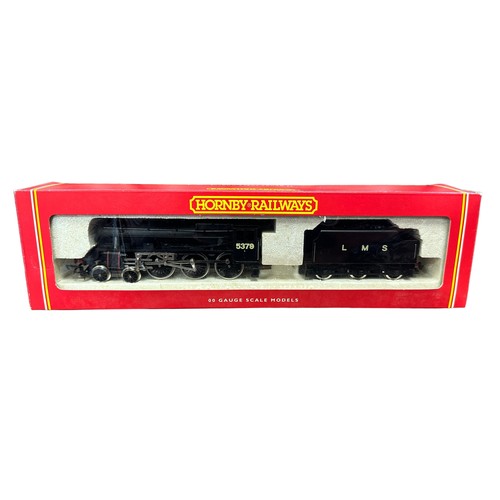 468 - Hornby LMS black 5379 4-6-0 locomotive and tender No. R.2083, limited edition 284 of 1500 certificat... 