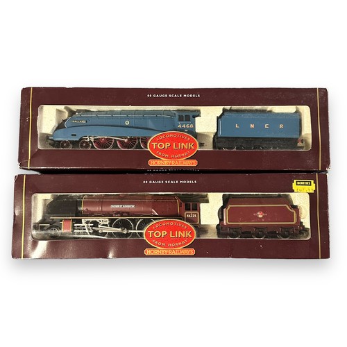 451 - Hornby Top Link pair of locomotives, generally excellent in excellent to good plus window boxes, wit... 