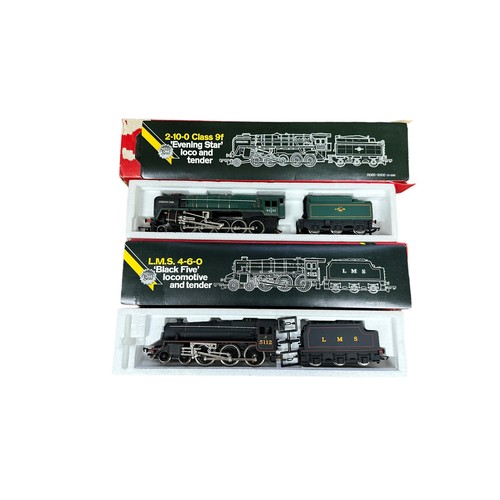 446 - Hornby Silver Seal locomotive pair, generally excellent in good boxes, with LMS black 5112 4-6-0 inc... 