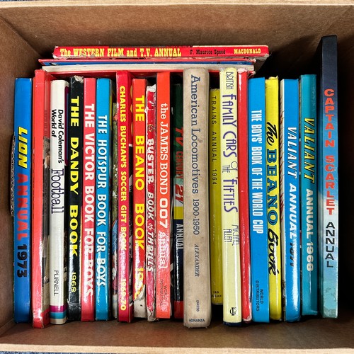 2 - 1960s onwards Children's books and Annuals including 1968 James Bond, 1967 Captain Scarlet, 1963 Fir... 