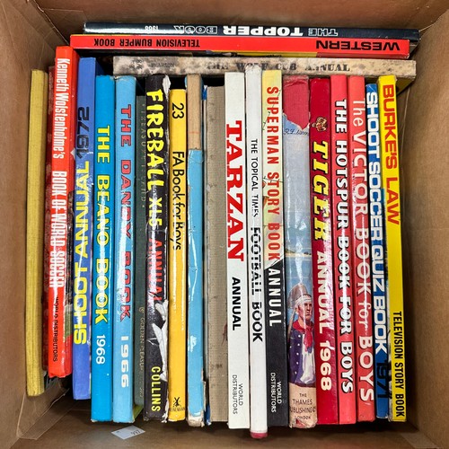 2 - 1960s onwards Children's books and Annuals including 1968 James Bond, 1967 Captain Scarlet, 1963 Fir... 