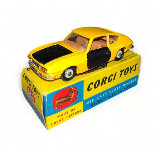 192 - Corgi Lancia Fulvia Sport Zagato No. 332, generally excellent in good plus box (small stain to one s... 